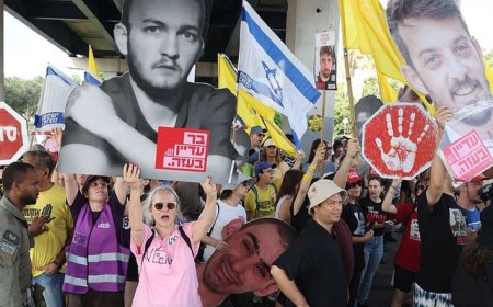 35万以色列民众大抗议要求加沙停火，美国特使：年底前结束冲突