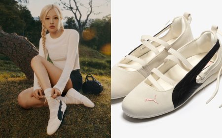 Rosé x Puma開賣倒數夢幻單品一次看！朴彩英親設計並演繹最甜芭蕾舞鞋