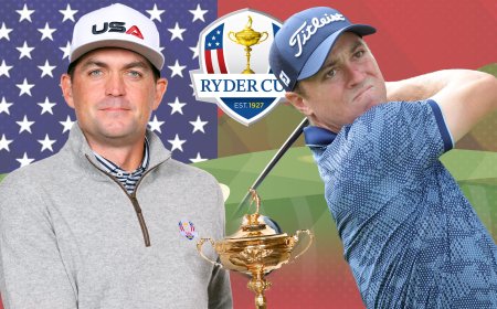 Keegan Bradley decides against picking himself in shock Ryder Cup team selection as rookies are called up