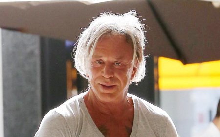 Mickey Rourke Unrecognizable As Troubled Star Retreats Into Hiding