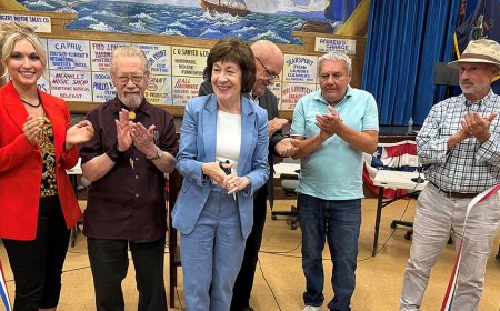 Susan Collins heckled at Maine ribbon-cutting to delight of leftist challenger as pivotal Senate race heats up