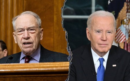 Sen. Chuck Grassley says he was 'naive' in how he looked at Biden as president, calls him ineffective
