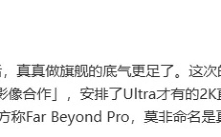 消息称 realme 真我 GT8 系列会有颠覆想象的“影像合作”，搭载 2K 直屏 + 2 亿长焦