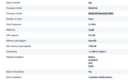 三星 Galaxy Tab S11 平板规格曝光：天玑 9400+ 芯片、11 英寸屏幕、8400mAh 电池