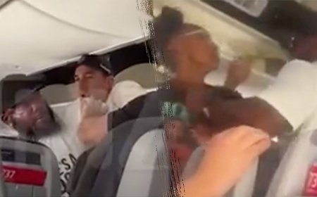 Wild video shows brutal altercation on American Airlines flight in Miami: 'Call the police!'
