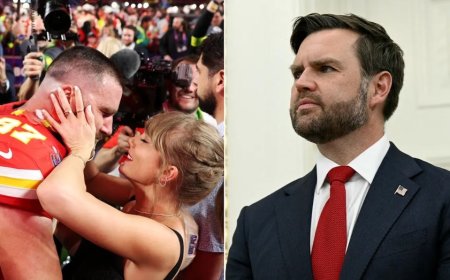 JD Vance warns NFL referees against Chiefs favoritism after Travis Kelce-Taylor Swift engagement