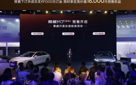 9.78 万元起，荣威 M7 DMH 插混中大型轿车开启预售