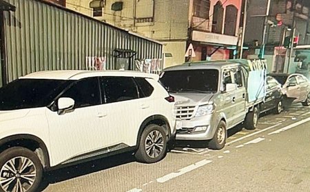 半夜「越騎越歪」連撞路邊3車　桃園騎士嚇醒：我恍神失控