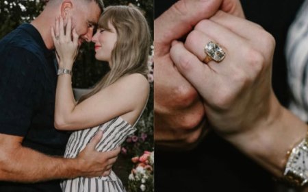 亮珠寶／泰勒絲求婚戒掀復古風　古礦切割鑽散發溫柔光