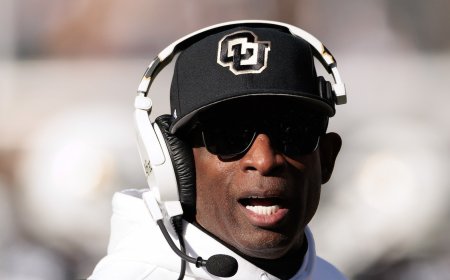 Deion Sanders Returns to Coaching With Portable Toilet After Cancer Surgery
