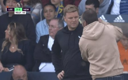 ‘It was personal’ – Eddie Howe was confronted by Leeds fan in shocking scenes