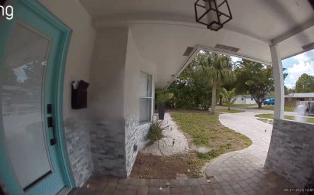 Doorbell camera captures gunmen opening fire on Florida home in broad daylight shooting