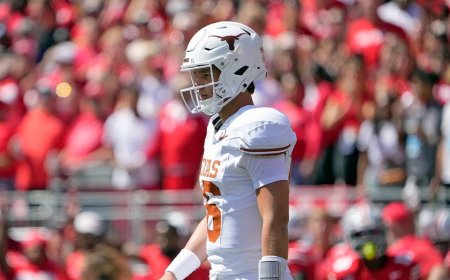Texas quarterback Arch Manning catches wrath on social media after tough game: 'He's adopted'