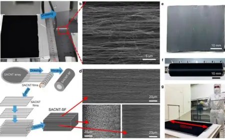 可耐受 2600℃ 高温，中国科研团队研发新型碳纳米管薄膜材料