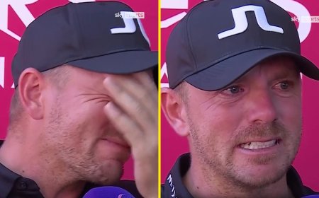 Emotional Ryder Cup hopeful can’t get through interview less than 24 hours before captain’s picks