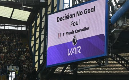 VAR official changed in Liverpool vs Arsenal clash after Fulham goal is controversially disallowed