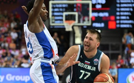 ‘Only regret’ – Luka Doncic at center of sportsmanship row after controversial EuroBasket ‘mistake’