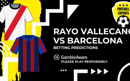 Rayo Vallecano vs Barcelona predictions and betting tips – Barça to clinch close win