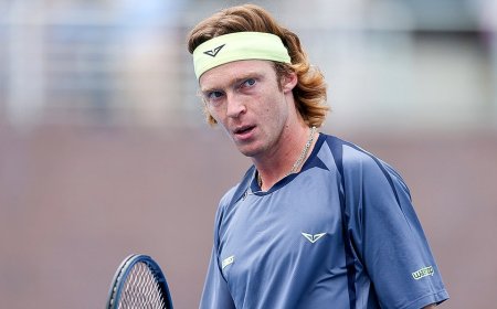 Russian tennis star Andrey Rublev sounds off on US Open fine for profanity during match