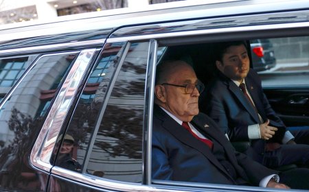 Rudy Giuliani injured in New Hampshire car crash after aiding domestic violence victim, spokesman says