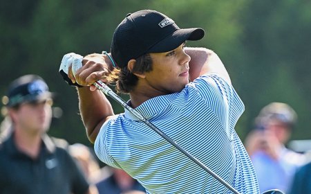 Charlie Woods, Tiger Woods' son, nails hole-in-one at TPC Sawgrass Junior Players Championship tournament