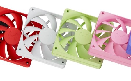 HYTE 推出 FA12 风扇四件装，可选 6 种不同配色