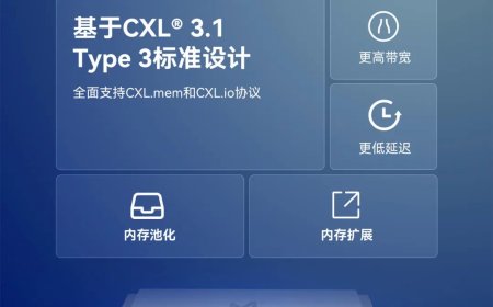 澜起科技推出 CXL 3.1 内存扩展控制器 (MXC) ，芯片进入客户送样阶段