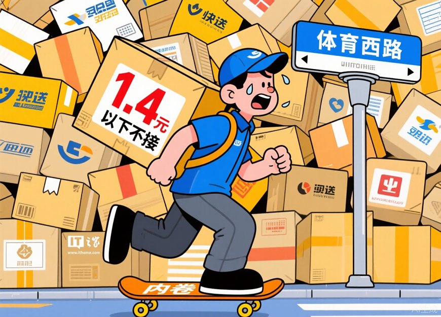 单票成本不得低于 1.4 元,广东快递开启“反内卷”涨价