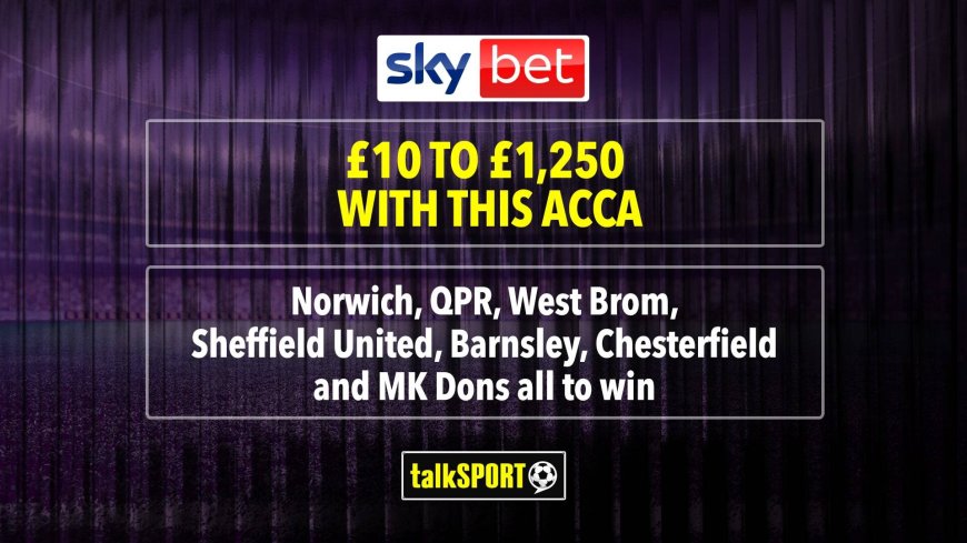 Turn £10 into over £1,250 with this Saturday’s 125/1 accumulator on Sky Bet
