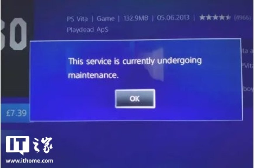 虚惊一场：索尼 PS3 商店中断 4 天后恢复运营