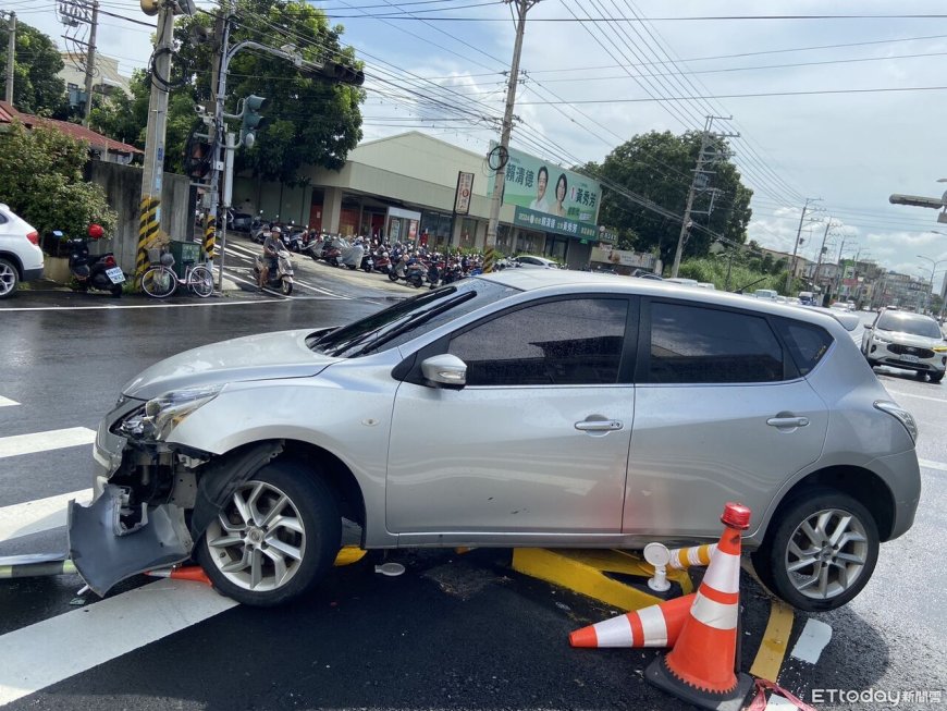又被撞！彰化彰南路沿線行人庇護島　4個月被撞7次