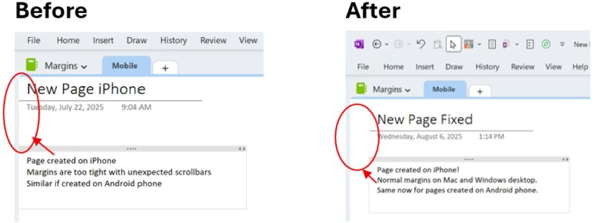 告别混乱:微软 OneNote 将跨平台统一页边距版式