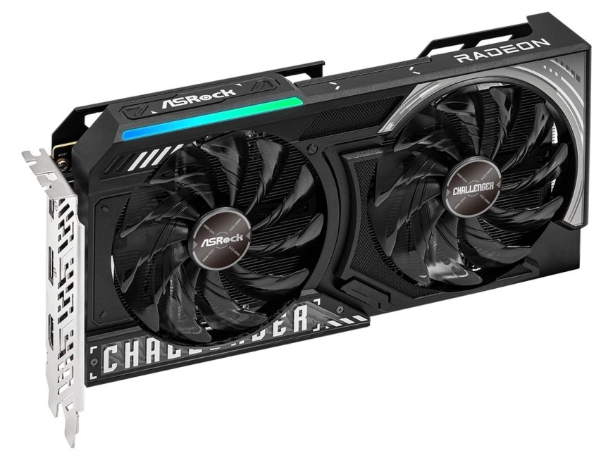 没有超频的超频版,华擎推出 AMD Radeon RX 9060 Challenger 8GB OC 显卡