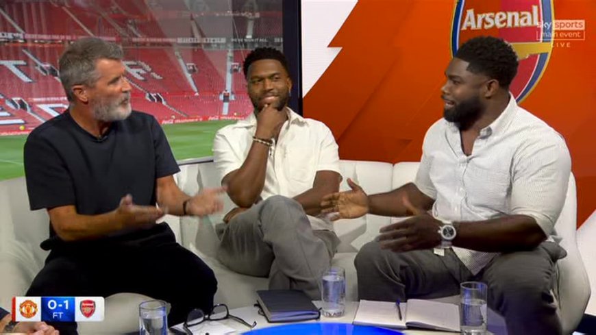 ‘This is big boy stuff’ – Roy Keane and Micah Richards have furious row in studio about Man United player