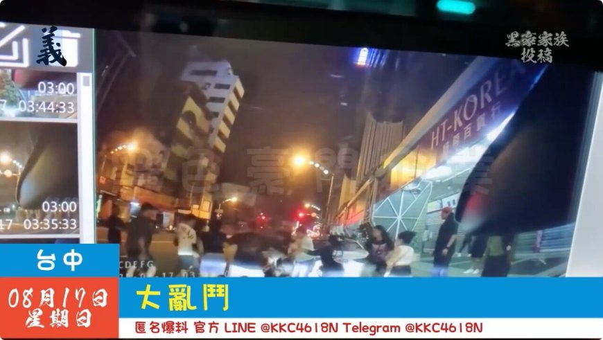 台中「東協廣場」深夜大亂鬥！　4移工慶印尼國慶鬥毆
