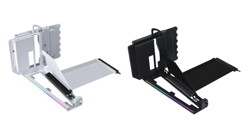 联力推出多向可调竖装 RGB 显卡支架:附带 PCIe 5.0 延长线,74.99 美元