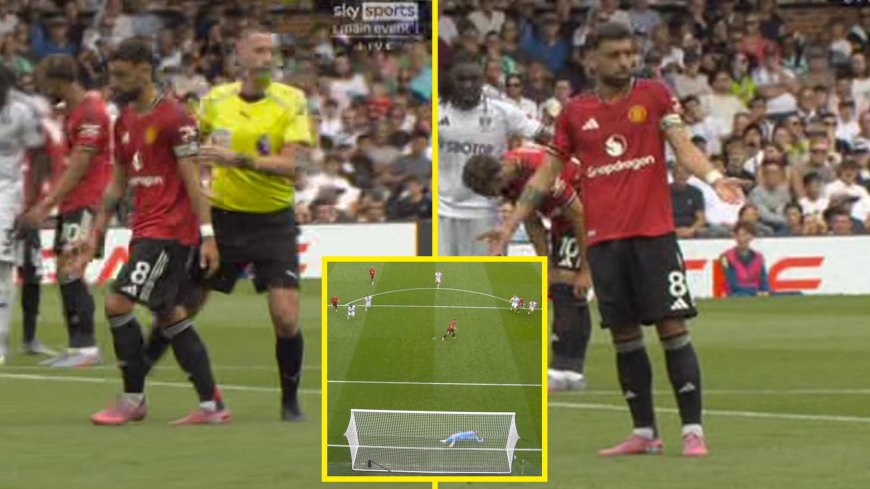 ‘I was upset’ – Manchester United captain Bruno Fernandes wants apology from incident you may have missed