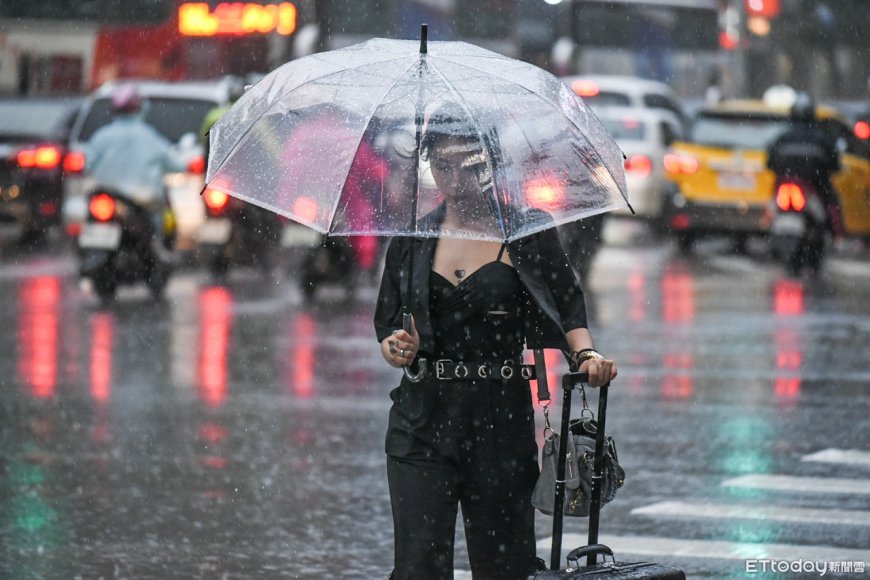 快訊／氣象署發大雨特報　短時強降雨炸5縣市