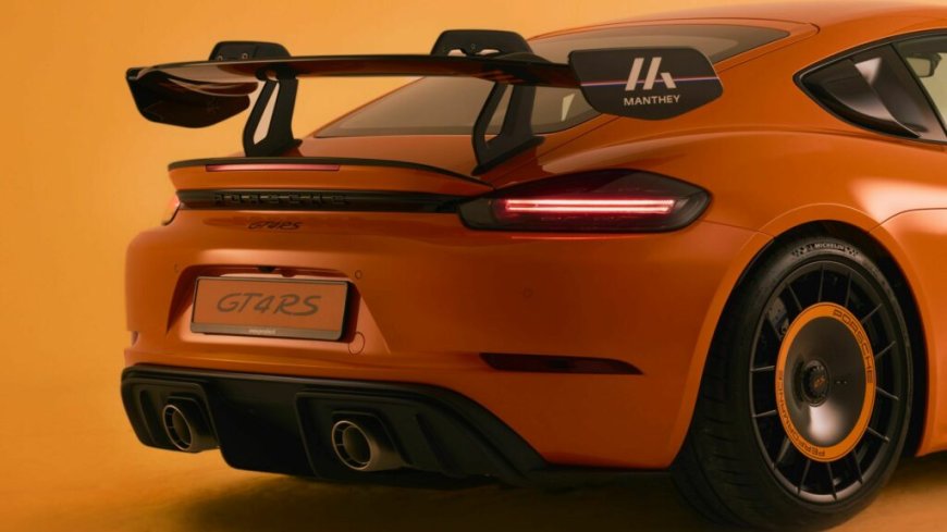 全球仅 1 辆:保时捷展示“郁金香”特别版 718 Cayman GT4 RS 超跑