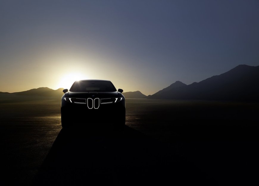 宝马预告全新 iX3 纯电 SUV,前脸“双肾”依旧傲人