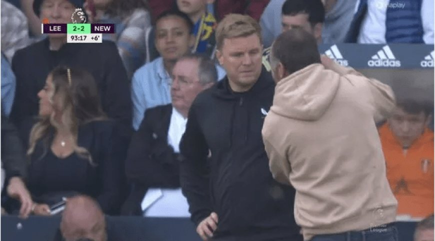 ‘It was personal’ – Eddie Howe was confronted by Leeds fan in shocking scenes