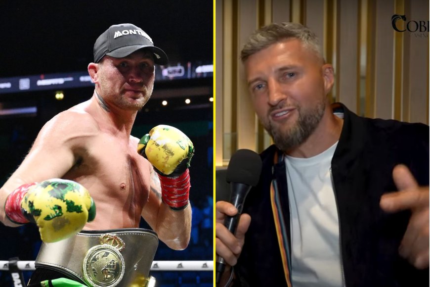 Carl Froch responds to Darren Till call out after heated altercation at Misfits Boxing 22