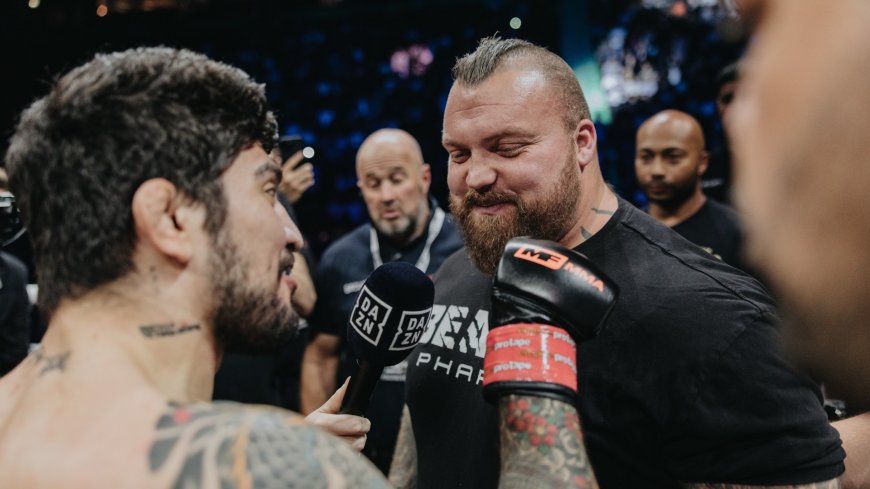 ‘I am a dedicated man’ – Eddie Hall confirms MMA fight with Dillon Danis as he promises insane 12-week weight cut