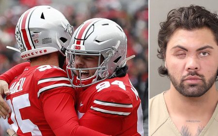 Ex-Ohio State player Michael Roen McCullough arrested after allegedly punching, strangling girlfriend