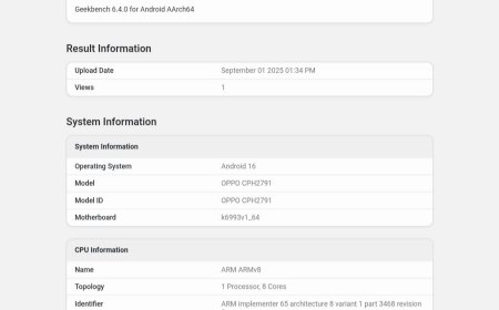 OPPO Find X9 现身 Geekbench，搭载联发科全新天玑 9500 芯片