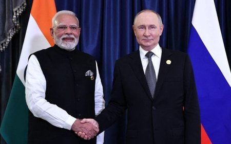 美印关系转冷之时，莫迪与普京会面肯定印俄“特殊关系”