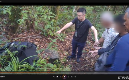 警攔錯車2山老鼠溜了！保七2天後四稜溫泉逮人　珍貴肖楠藏溪邊