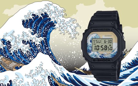 G-SHOCK熱賣錶換浮世繪新裝　日本製3,600元擁有