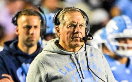 Bill Belichick's UNC coaching debut ends in blowout home loss to TCU