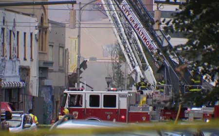 Baltimore fire causes building collapse in massive downtown emergency as arson teams, ATF investigates